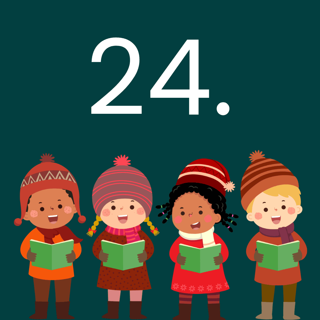 2024 - Advent - Day 24 - Glee Choir SSJ Advent Calendar Day 24